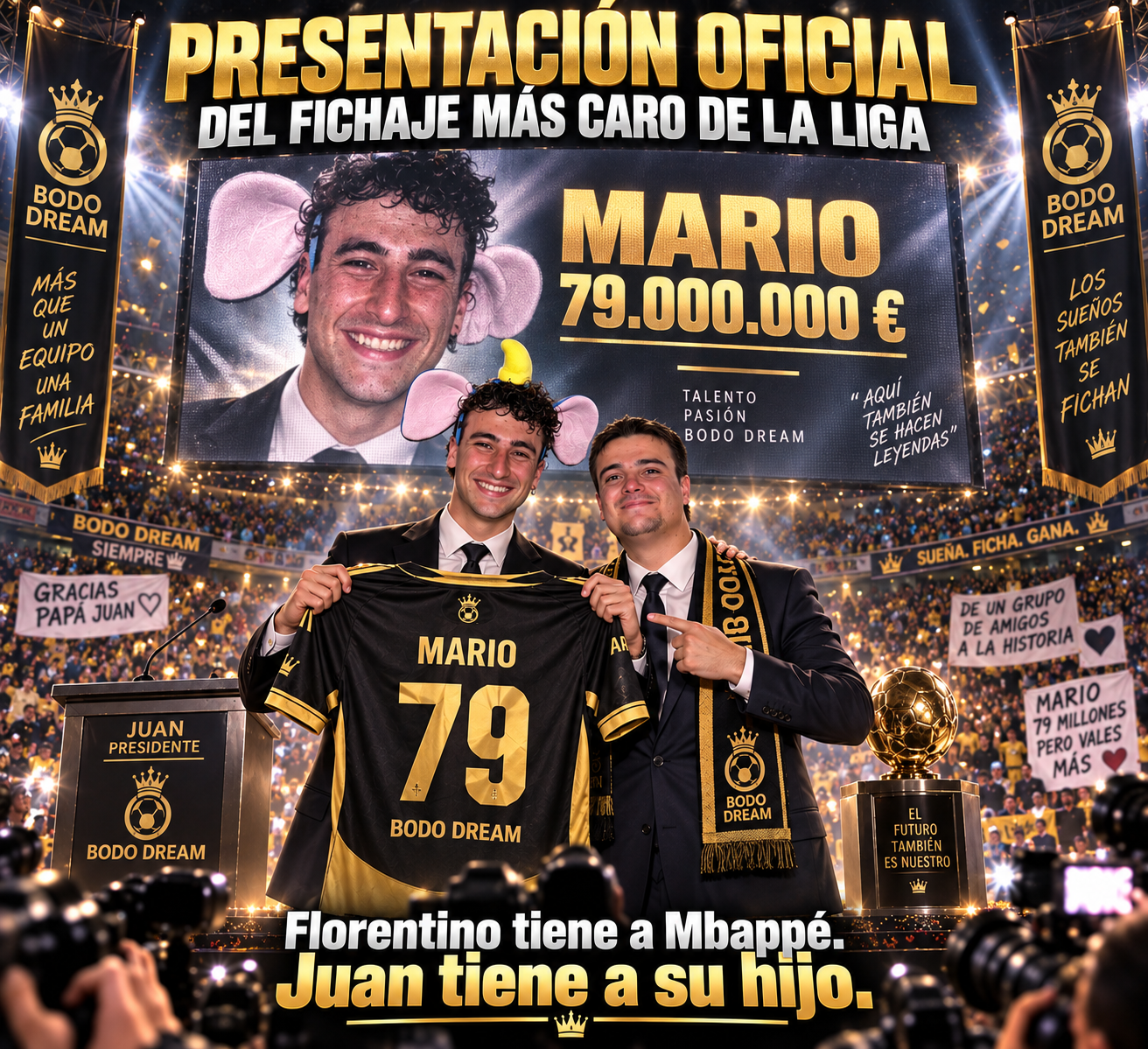 Juan vuelve a montarse el FIFA Ultimate Team, pero esta vez con factura: 79 millones por Mario
