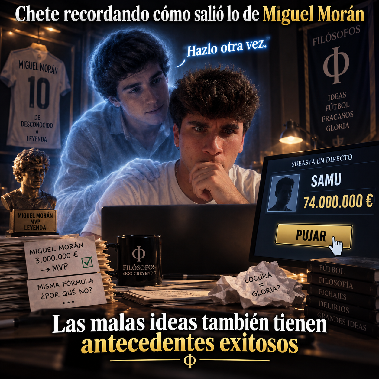 74 millones por un tal Samu: Filósofos vuelve a comprar una caja misteriosa y reza para que dentro haya otro MVP